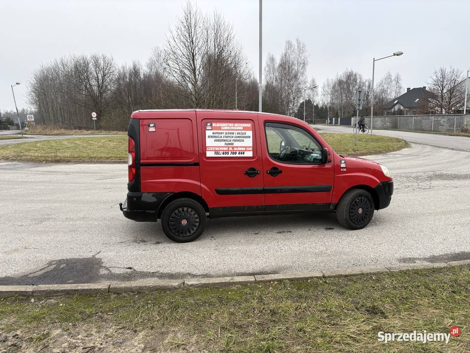 Fiat Doblo 13 MultiJet 75 2010r śląskie Częstochowa
