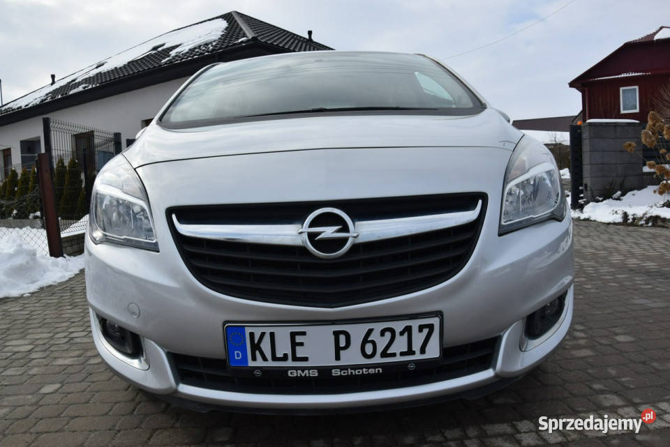 Opel Meriva 14 TB 2016r 138 Oryginał Lakier srebrny Majdan Sieniawski