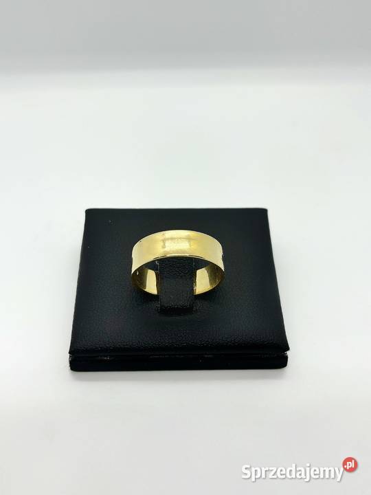 Złota obrączka pr 585 40g Rozmiar 15 ocechowana złoto Elbląg