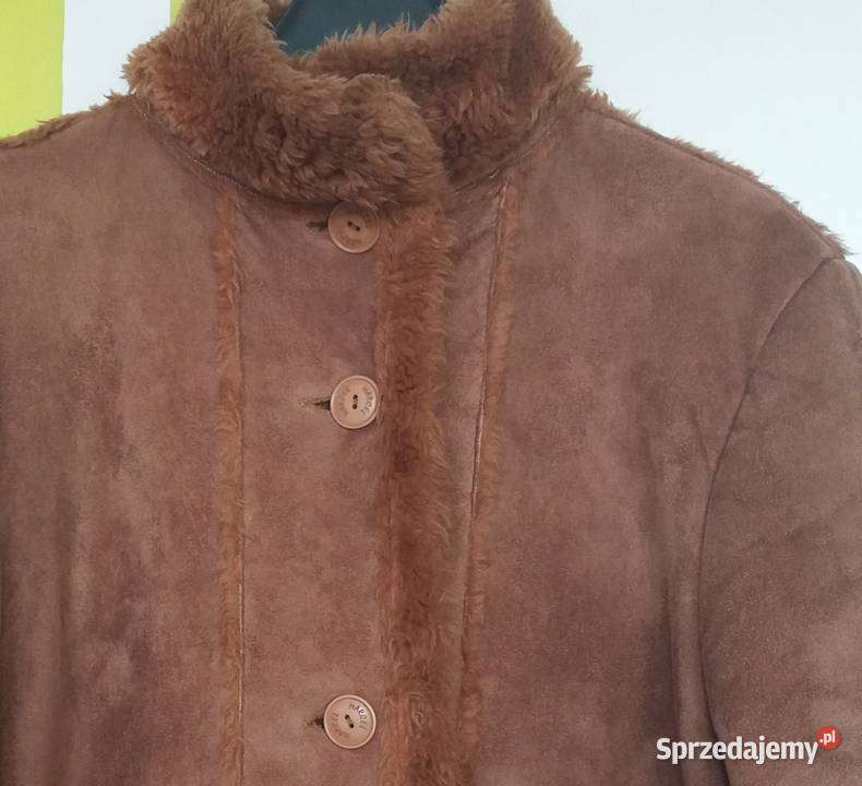 L Ekologiczny damski kożuch produkt polski Kurtki i płaszcze Gliwice