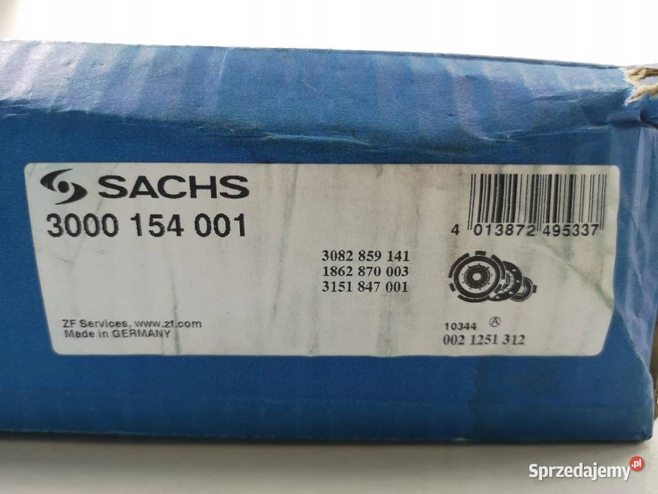 SACHS ZESTAW SPRZĘGŁA VOLVO 440 460 480 RENAULT