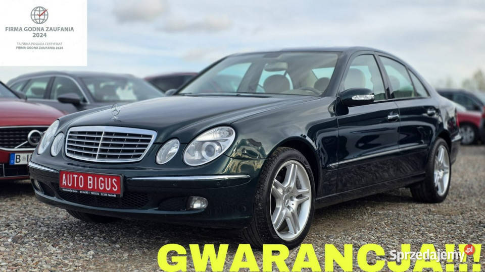Mercedes E 280 stan kolekcjonerski W211 20022009 serwisowany w ASO Lębork