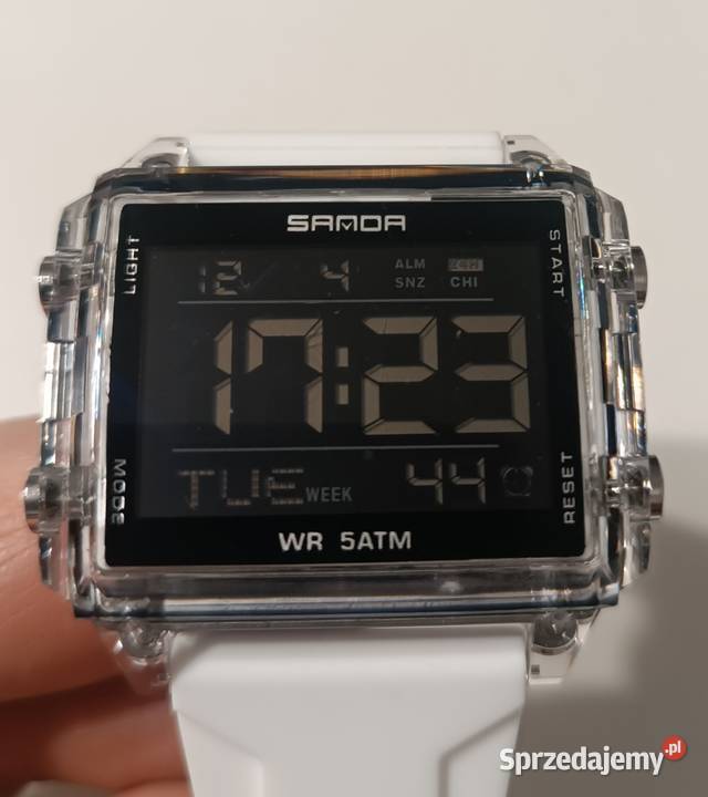 Zegarek elektroniczny Sanda modny Chrzanów