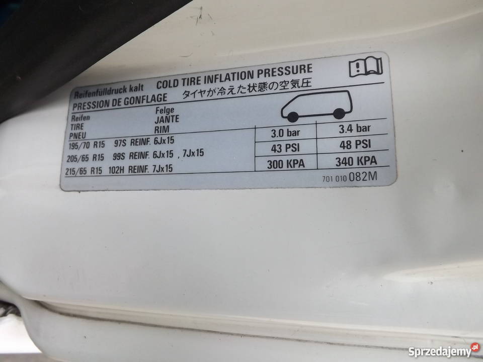 Volkswagen Transporter T4 Stan zadbany 6 Osobowy homologacja na ciężarowe Obrowo