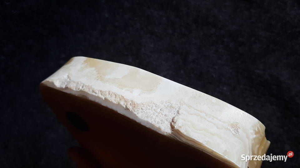 Duża popielniczka z kamienia Dekoracje i ozdoby śląskie Myszków