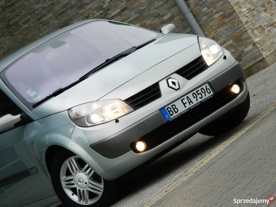 Renault Scenic II 20 Confort Privilege Full VAT marża Zduńska Wola