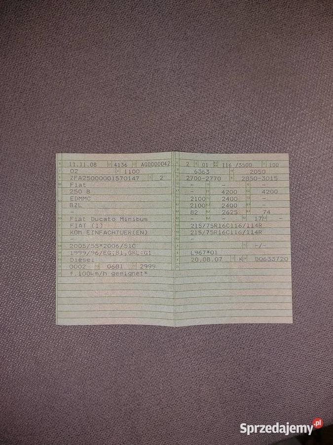Fiat Ducato Maxi 30 ASR (kontrola trakcji)  Morąg sprzedam