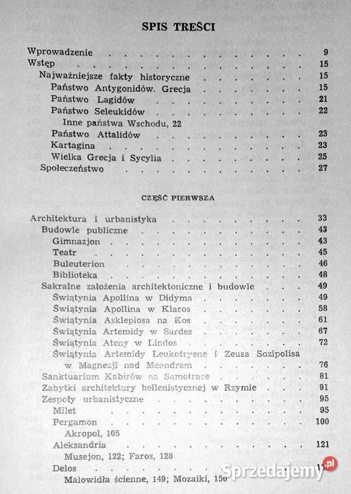 Sztuka hellenistyczna Maria Ludwika Bernhard Chełm sprzedam