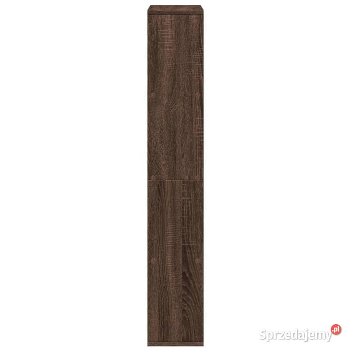 Regał brązowy dąb 60x20x120 materiał Warszawa