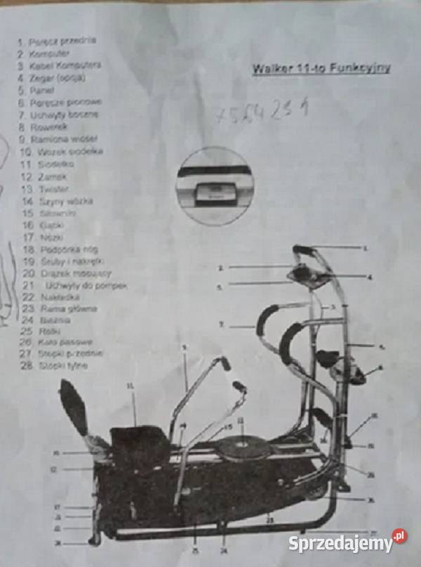 Fitness urządzenie wielofunkcyjne Sprzęt do ćwiczeń Reszel