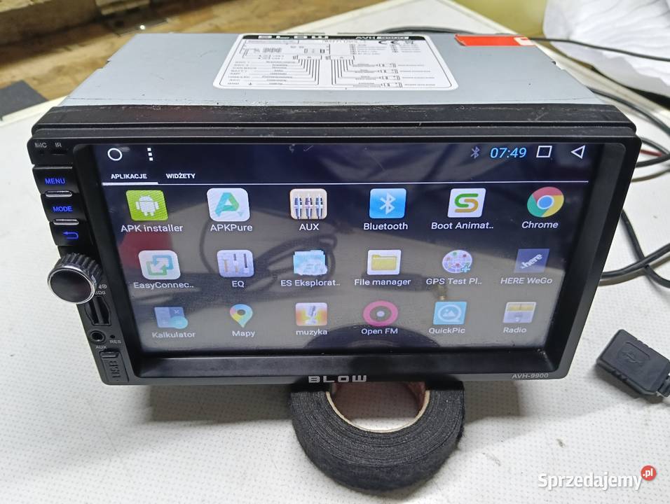 Radio android BLOW AVH9900 kamera mazowieckie Drążdżewo Nowe