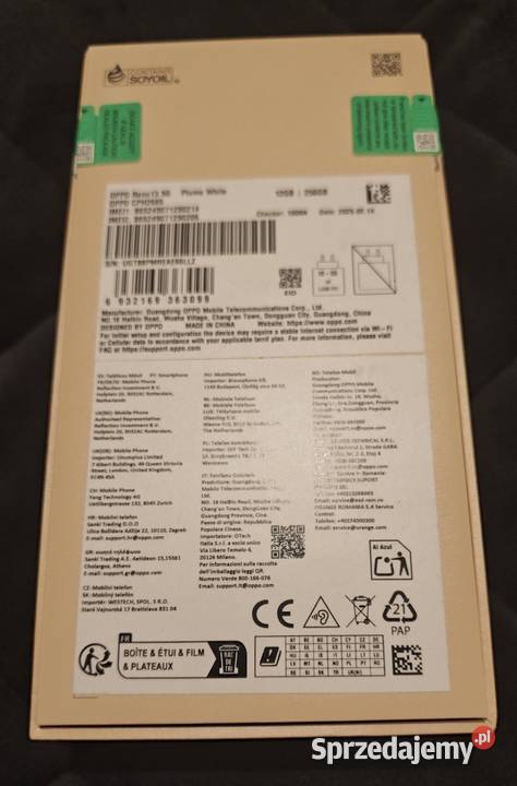Oppo Reno 13 5g 12256 Gwarancja Kraków