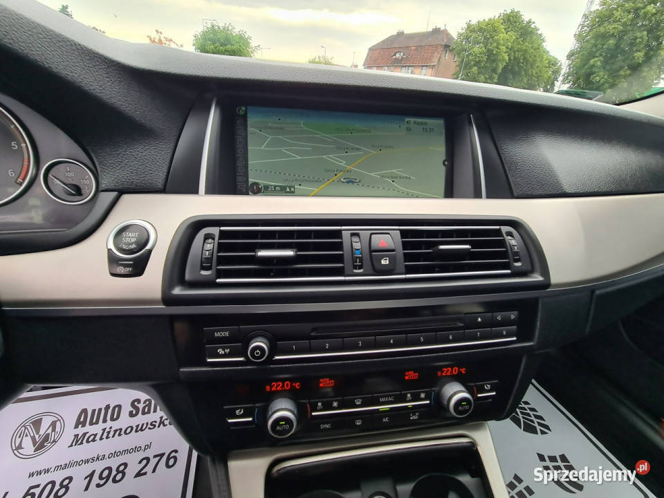 BMW 518 Szyberdach Navi ElPamięć Fotele Skóra gniazdo USB wielkopolskie Wągrowiec