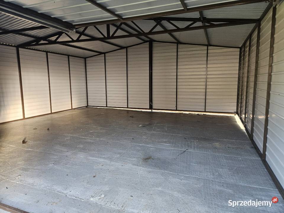 6x6 Garaze Blaszane Garaz Blaszany Blaszak Tczew