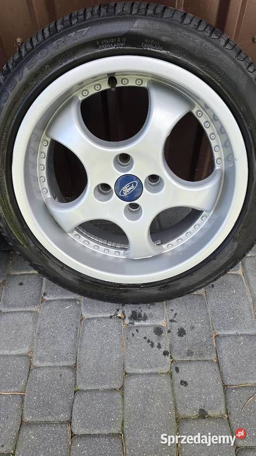 Koła aluminiowe Ford 4x108 z oponami letnimi Samochodowe pomorskie sprzedam