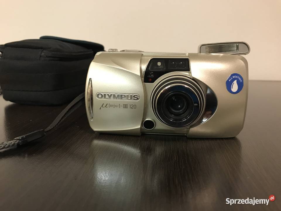 Aparat olympus mju 3 120 analogowy kompakt Kraków sprzedam