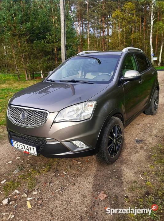 Ssangyong korando 4x4 20 exdi 175 2012 r Murowana Goślina