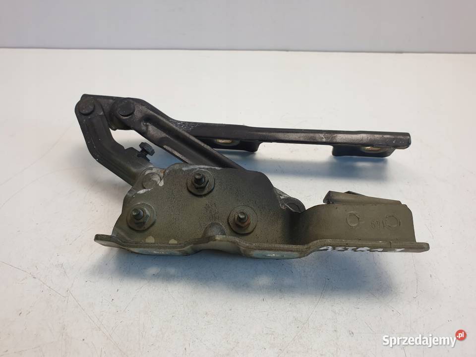 Opel Astra J IV PRAWY ZAWIAS MASKI Przód