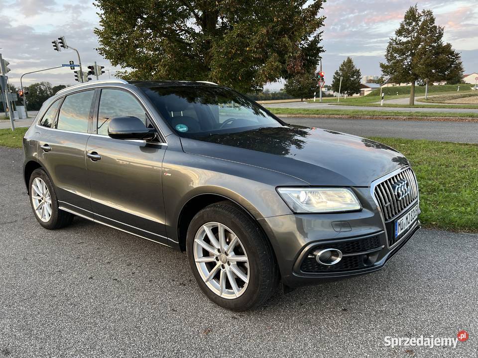 Audi Q5 Quattro 20 d Sline 190 PanDachBiXenon podgrzewane fotele Q5 Wodzisław Śląski