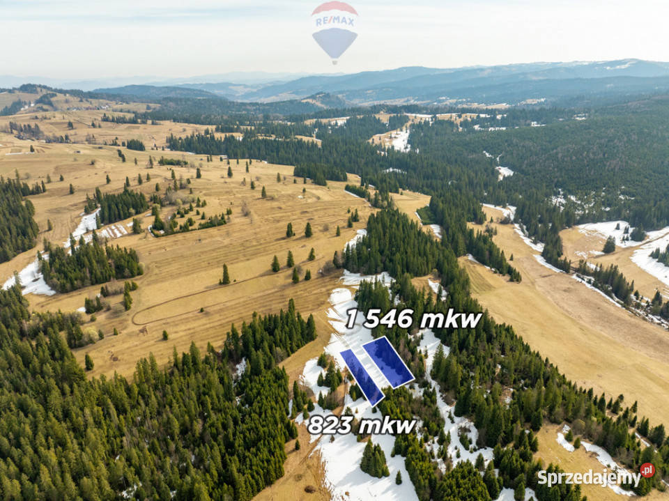 Działki rolne w Rzepiskach 3830m2 małopolskie Rzepiska