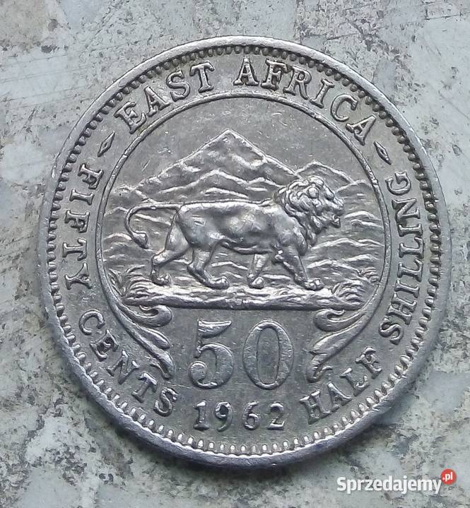 EAST AFRIKA50 CENTS1963 rLEW mazowieckie Legionowo