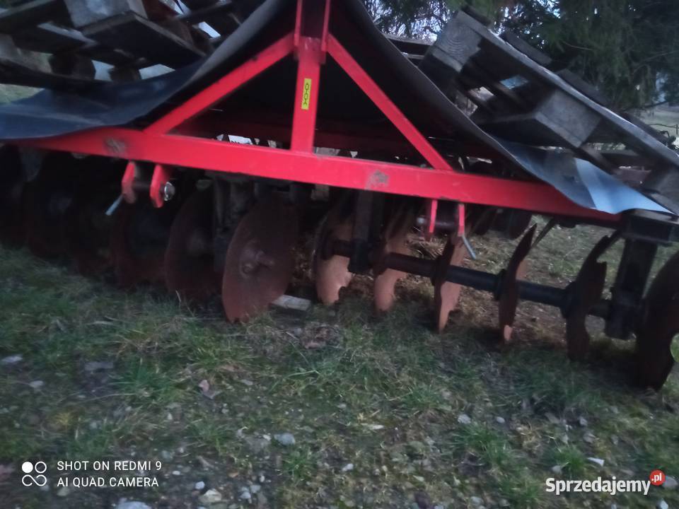 Brona talerzowa akpil 270m 4 wałki świętokrzyskie Zalesie