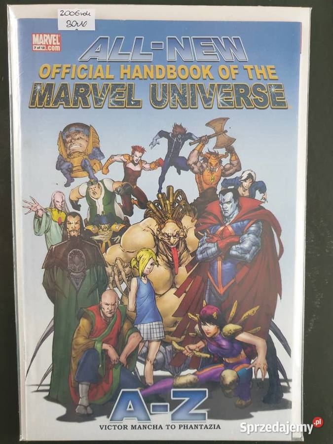 All Official Handbook Of The Marvel Universe AZ Gdynia sprzedam