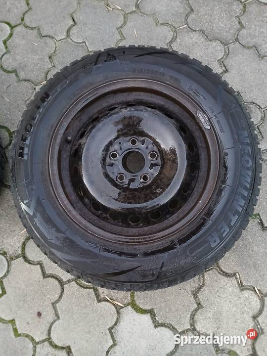 koła stalowe 16 z oponami zimowymi Woźniki