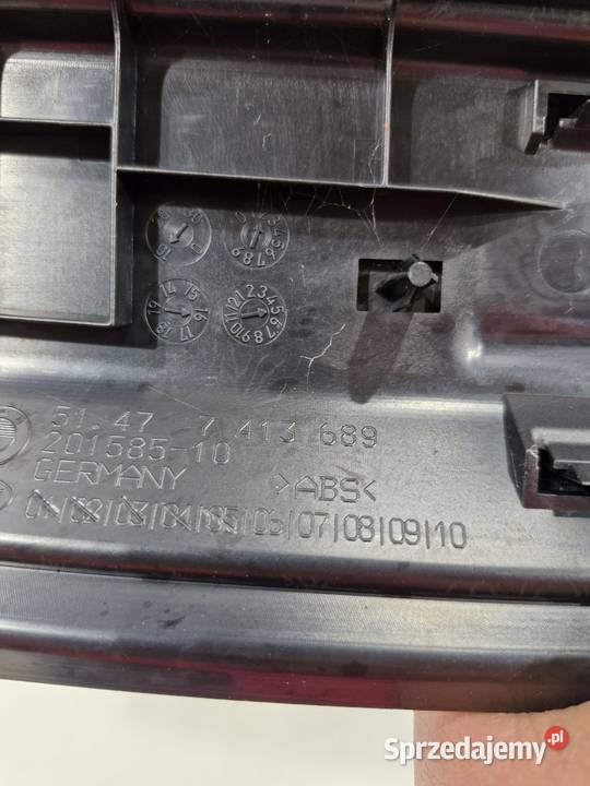 BMW X1 F48 LISTWA NAKŁADKA PROGU TYLNIEGO TYŁ sprzedam