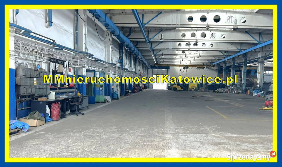 Hala do wynajęcia Katowice suwnica plac biura parking