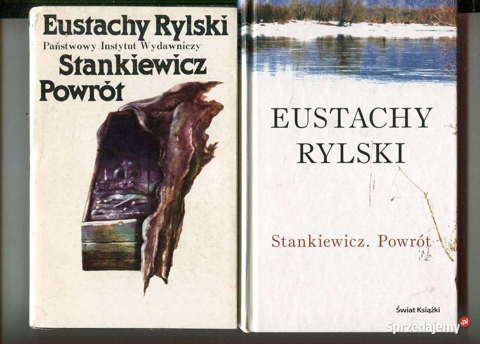 Stankiewicz Powrót Eustachy Rylski 2 wydania zachodniopomorskie Szczecin