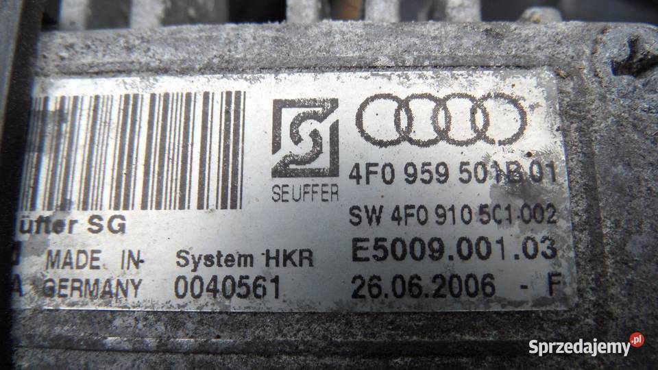 AUDI A6 C6 20 TDI 06r wentylator chłodnicy