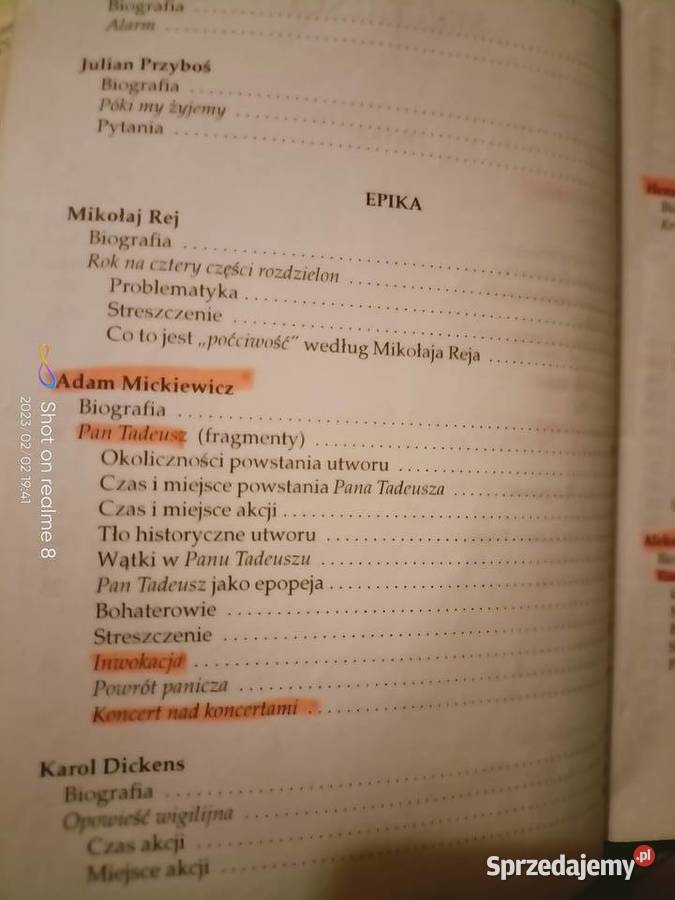 Język polski unikat okazy analizy literatury Warszawa