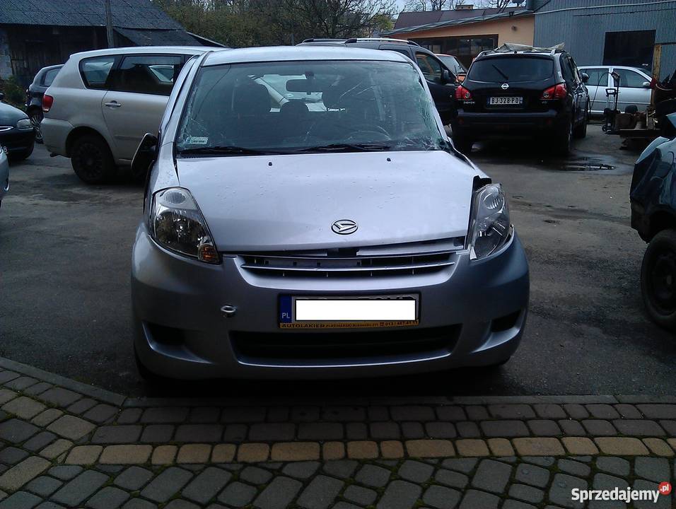 Daihatsu Sirion kolizji na części do naprawy podkarpackie Sanok