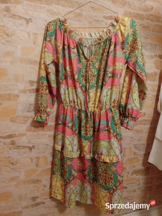 LXL Made in Italy Włoska Sukienka letnia w Kraków