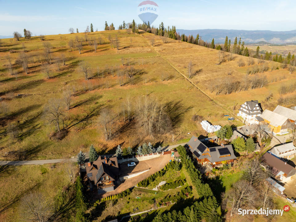 Działka widokowa Rzepiska Bukowina Tatrzańska budowlana Sprzedaż