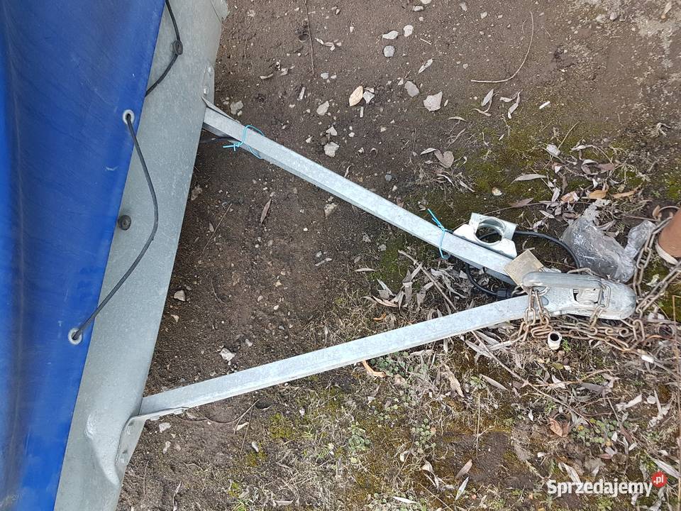 uszkodzona przyczepa Tema Eco zarejestrowana z Swidnik TEMA Kraków