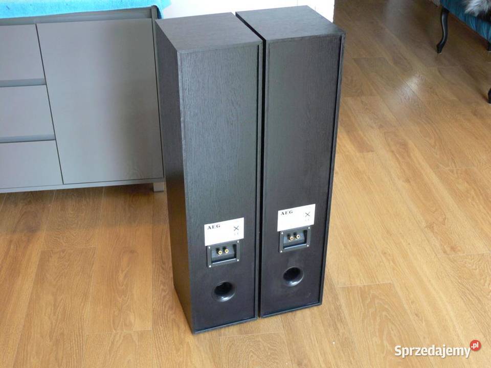 Mocne i ładne kolumny AEG 2 x 500 wat WYSYŁKA Jasło