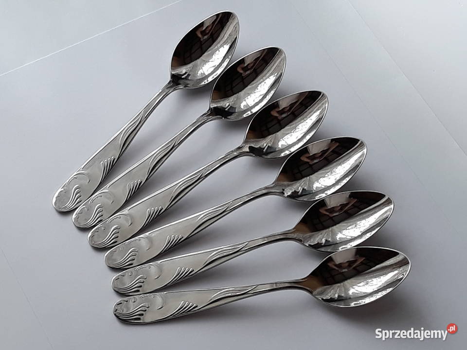 Łyżeczki do herbaty RAPSODIA Gerlach sztućce PRL Dąbrowa Górnicza