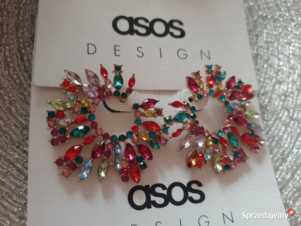 ASOS Bogato zdobione kolczyki wieczorowe z Dodatki