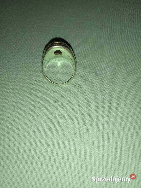 Pierścionek srebrny z oczkiem lubelskie Kraśnik sprzedam