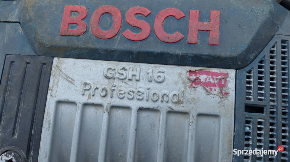 Młot wyburzeniowy BOSCH GSH 16 łódzkie Wieluń sprzedam