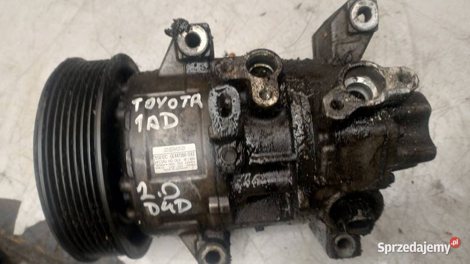 TOYOTA AVENSIS T25 20 D4D 1AD sprężarka świętokrzyskie Kielce