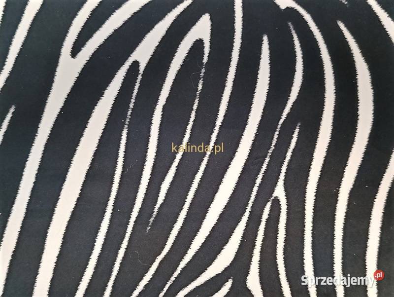 Zebra D154 tkanina z nadrukiem velvet Sofy i kanapy Meble śląskie Tarnowskie Góry