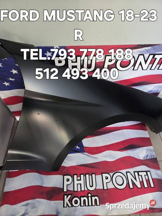BŁOTNIK PRAWY ALUMINIOWY FORD MUSTANG 1823 R