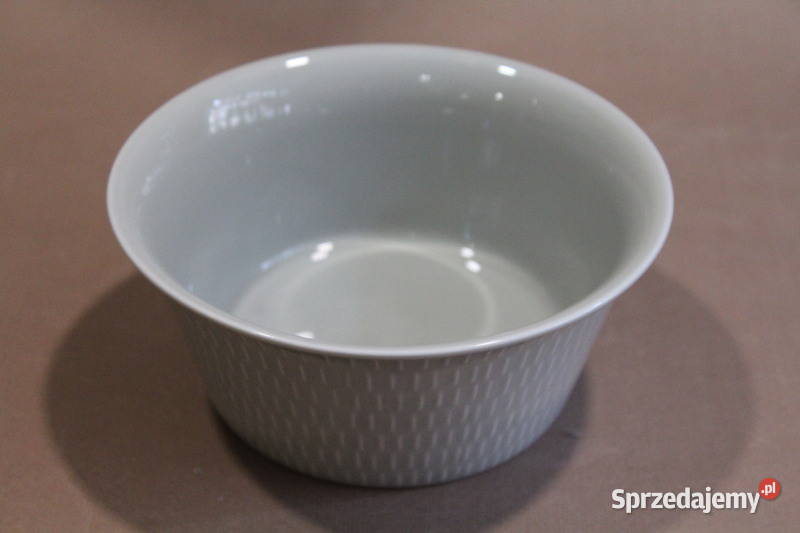 Porcelanowa szara miseczka Rostrand 217 Szczecin