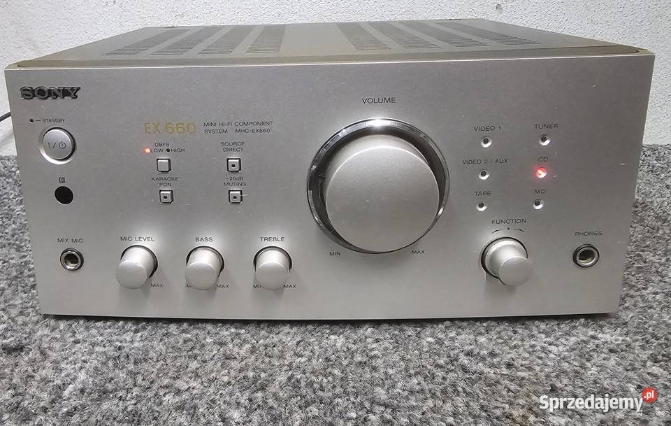 Wzmacniacz stereo Sony TAEX660 sprawny wysyłka małopolskie Kraków sprzedam