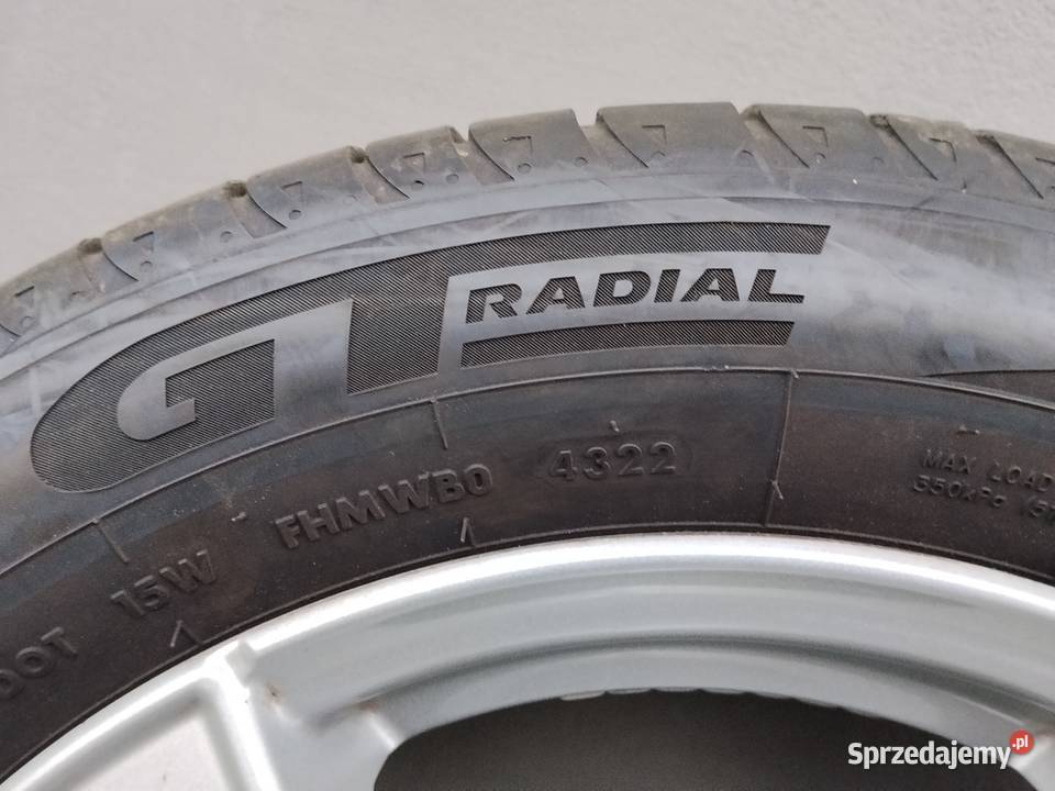 Felgi aluminiowe z oponami letnimi16 5x112 Jarosław sprzedam