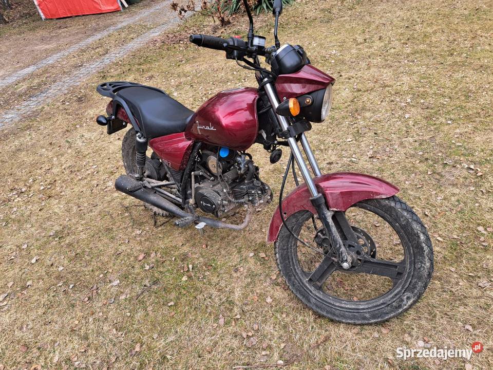 Junak 902 motorower 50cc bordowy Stanięcice