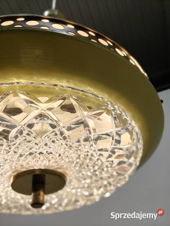 lampa wisząca żyrandol UFO LDlB BRATYSLAVA lata Radomsko